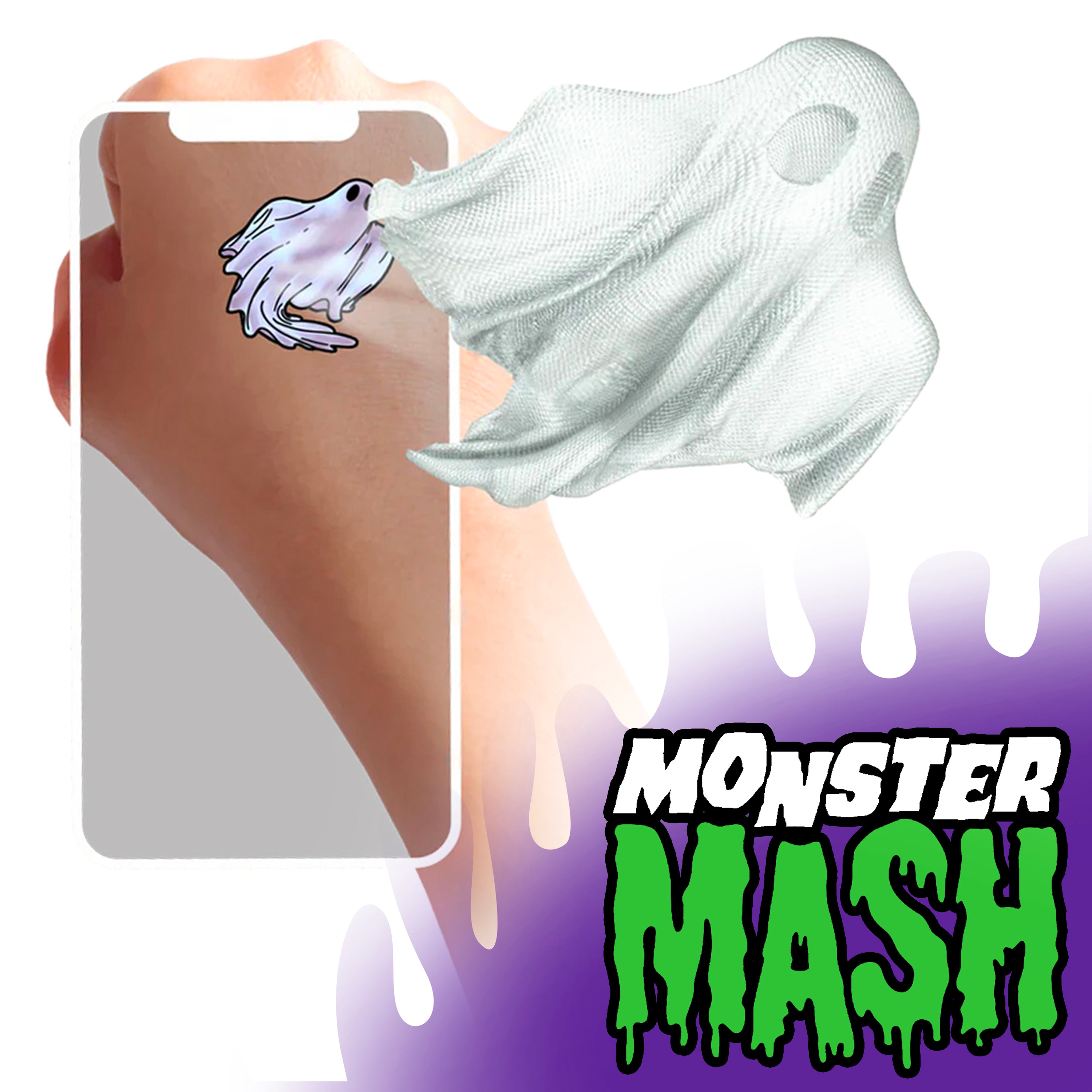 HoloToyz - Monster Mash AR Tattoos