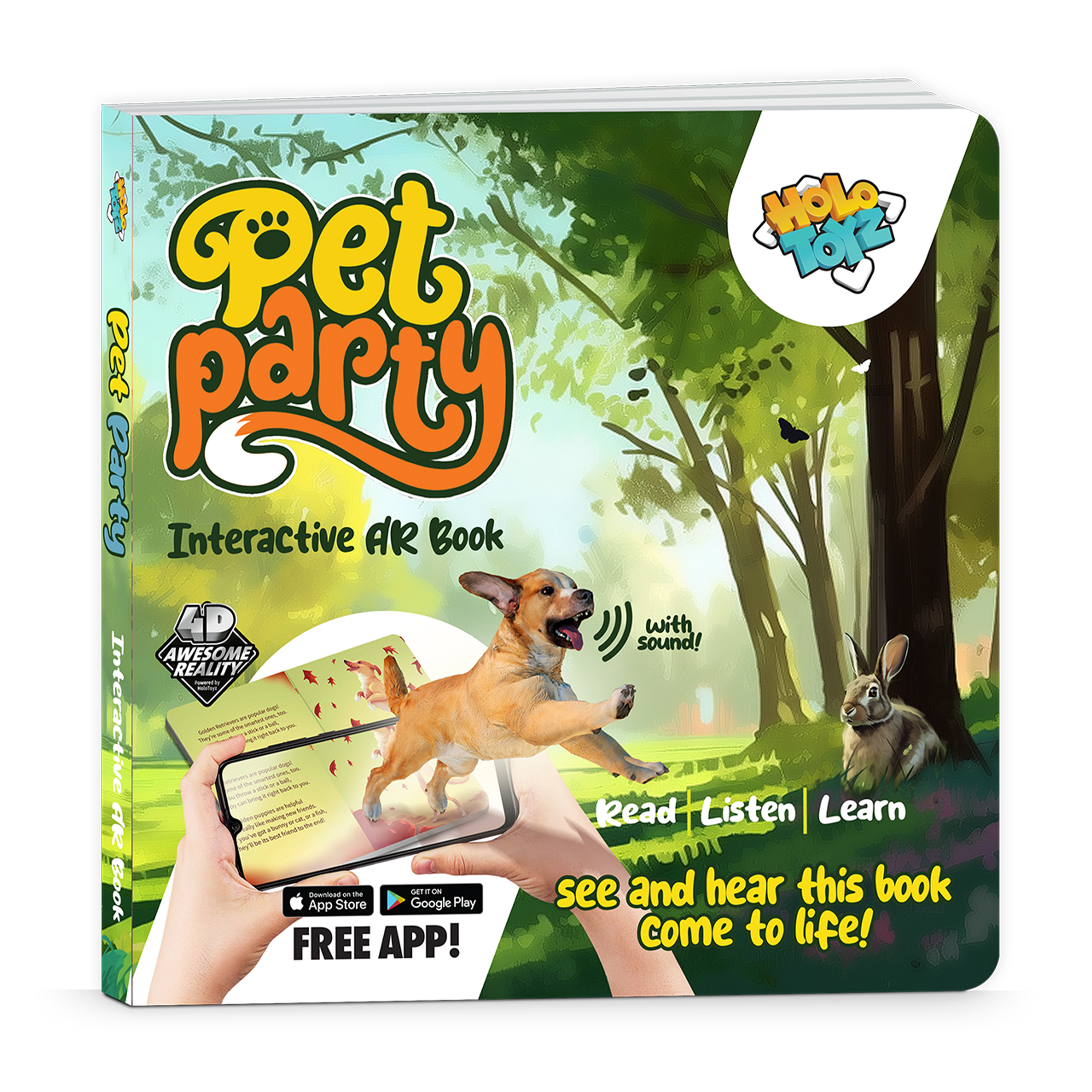 HoloToyz - Pet Party AR Book