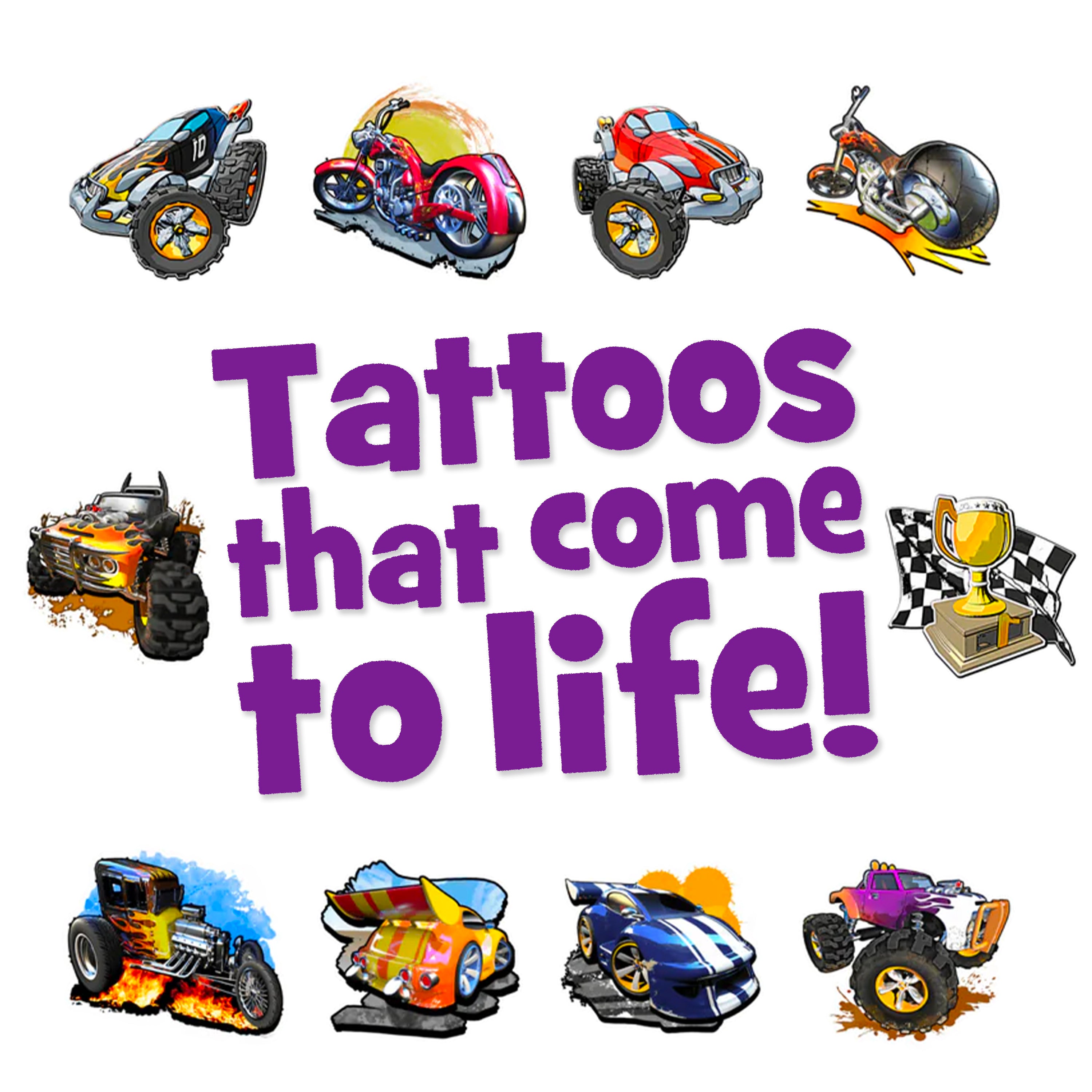 HoloToyz - Metal Mania AR Tattoos