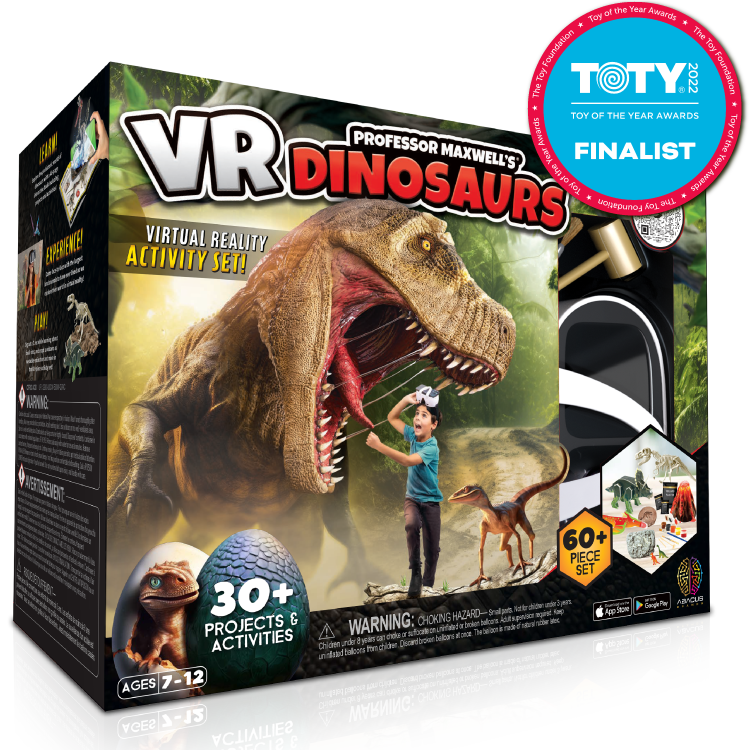 Professor Maxwell's Virtual Reality VR Dinosaur Kit - VR Dinosaurs